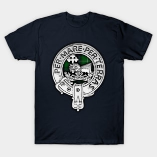 Clan MacDonald of the Isles Crest & Tartan T-Shirt